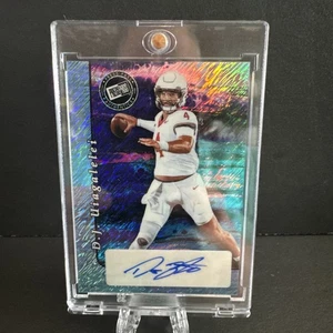 2024 Leaf Collective #15/20 Platinum Shimmer DJ Uiagalelei Presspass Auto - Picture 1 of 3