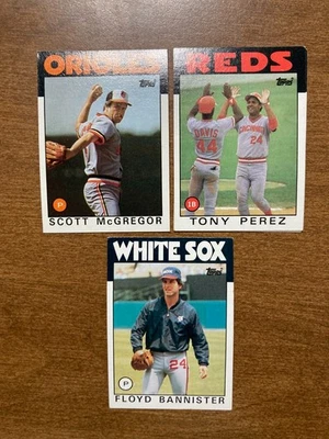 1986 Topps Cards 2-777 Pick Your Own Complete Your Collection - Image 1 of 2