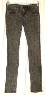 GUESS Women's Power Skinny Low Rise Stretch Jeans Gray Size 26 x 34" Inseam - Image 1 of 4