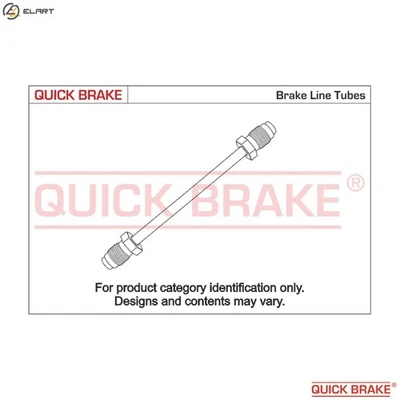 BRAKE LINE CN-0240A-A FOR DAEWOO ORION/Wagon NUBIRA/Break VW FUSCA GOLF/�  BMW - Image 1 of 4