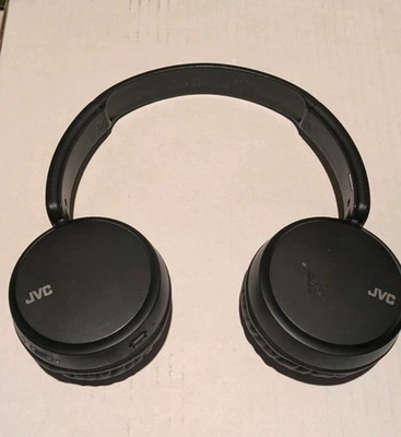 JVC HA-S35BT Bluetooth Wireless Headphones Black - Image 1 of 4