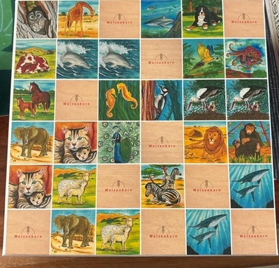 Holz Memo Spiel Tiere Von Weizenkorn Sehr Guter Zustand - Bild 1 von 2
