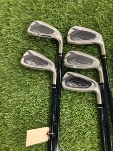 Used Men's XXIO 12 Iron Set Right Handed Stiff Flex Graphite Shaft - Picture 1 of 7