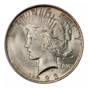 1923 Peace Dollar PCGS MS-66 CAC - Picture 1 of 4