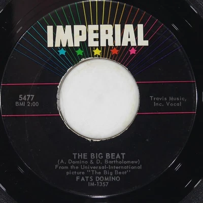 FATS DOMINO I Want You To Know / The Big Beat IMPERIAL 5477 VG 45 RPM 1957 7" - Image 1 of 4