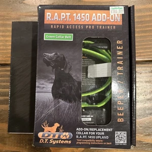 DT Systems RAPT 1450 Upland Beeper Add-On Hundehalsband Green Strap MAXX-Range 360° - Bild 1 von 7