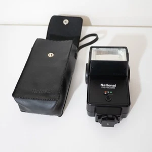 Flash de montaje en zapata National Auto Strobe PE-202S - Probado y funcionando - con estuche - Imagen 1 de 6