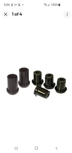 Bujes de brazo de control Prothane para 62-76 Chrysler con carcasa - negro Mopar Dodge - Imagen 1 de 1