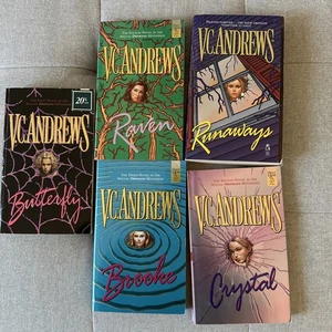 Orphans Complete Series Set of 5 Paperback Books VC Andrews #1-5 VG - Imagen 1 de 2