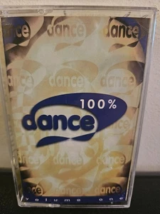 100% DANCE VOLUME ONE Various Artists 1996 CASSETTE TAPE THE CHEMICAL BROTHERS - Picture 1 of 5
