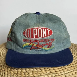 Cappello berretto Nascar vintage anni 90 Dupont Refinish Racing Jeff Gordon 24 regolabile - Foto 1 di 8