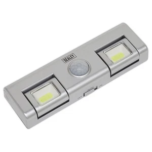 Sealey Auto Light 1W COB LED with PIR Sensor 3 x AA Cell GL93  - Picture 1 of 1