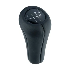 Schaltknauf Schalthebel Echtleder Hebel Knauf 5 Gang f. BMW 3er 5er 6er x3 x5 z3 - Bild 1 von 4