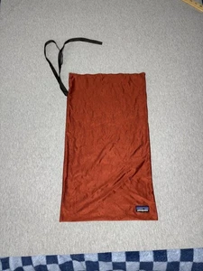 Patagonia Gift Bag Large Orange 19x28 Drawstring Reusable Nylon Taslan Storage - Picture 1 of 3
