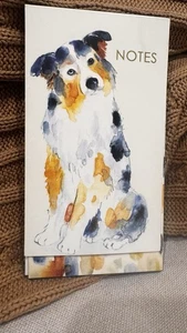 PUNCH STUDIO NOTEPAD DOG 59237 MAGNETIC CLOSURE 75 SHEETS 6" x 3.25" NEW - Picture 1 of 2
