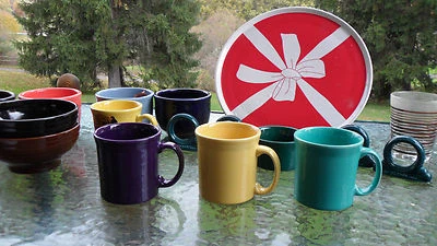 JAVA MUG sunflower yellow FIESTAWARE FIESTA WARE 12 OZ NEW