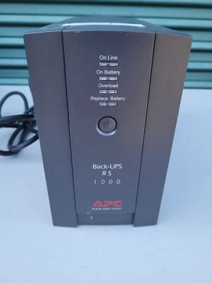 APC Back-UPS Uninterruptible Power Supply DL1000VNT RS1000 600W 1000VA TESTED - Image 1 of 4