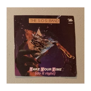 THE S. O. S. BAND Vinilo 7" 45 Revoluciones Take Your Time (Do It Derecho) Pt. 1 - Imagen 1 de 2