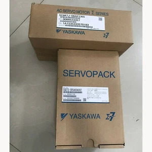 one New Yaskawa servo Motor SGM7J-08AFC6S+SGD7S-5R5A00A002 FAST SHIP - Picture 1 of 1
