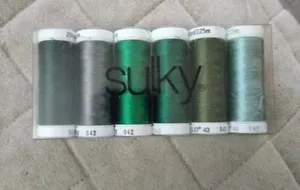 Sulky Embroidery Thread 6 Pack - Picture 1 of 2