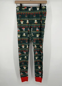 Hanna Andersson Star Wars Pajama Pants Size Large Mandalorian Grogu Christmas - Picture 1 of 3