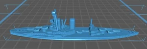 Almirante Latorre - Armada de Chile - Wargaming - Eje y Aliados - Miniatura Naval - Imagen 1 de 4