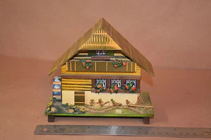 VTG House Music/Jewelry Box Plays Dr. Schiwago Water Wheel #1478 - Picture 1 of 10