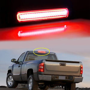 Flash LED Third Tail Brake Lights for Chevy Silverado 1500 2500 3500HD 2001-2006