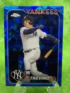 Jose Trevino - 2024 Topps Chrome Update Sapphire #USCS228 NY Yankees - Picture 1 of 11