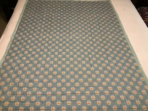 Vintage Handmade Quilted Wall Deco Table Topper Sailboats & Anchors 42.5” x 55” - Picture 1 of 10