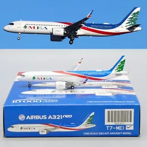LAST ONE - MEA A321neo Reg: T7-ME1 Scale 1:400 JC Wings Diecast Model XX4465 - Picture 1 of 12