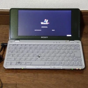 SONY VAIO VGN-P50 type P Pocket Style Portable Green UMPC Intel Atom Z520 Win XP - Picture 1 of 6