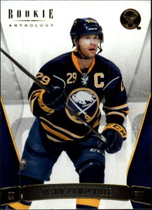 2011-12 Panini Rookie Anthology Buffalo Sabres Hockey Card #10 Jason Pominville