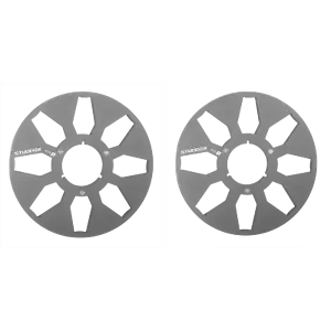 One Pair High quality grey Tape Reel For AKAI GX630 10.5'' 1/4'' Tape Recorder - Picture 1 of 5