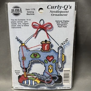 Curly-Q's Kit 1176 Nähmaschine Nadelspitze Ornament Kit NMI NOS Nähen - Bild 1 von 9