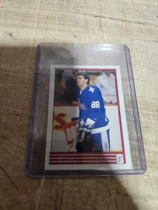 1989 O Pee Chee Sticker Joe Sakic Rookie #187 NM - Picture 1 of 2