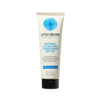 Little Urchin Natural Clear Zinc Sunscreen SPF 50+ 100g - image 1 of 3