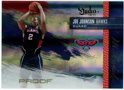 2009-10 Studio Masterstrokes Proof Joe Johnson 105/199 #8 - Image 1 of 2