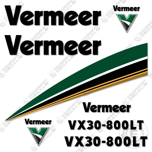 Fits Vermeer VX30-800LT Vacuum Excavator Decal Kit - 7 YEAR OUTDOOR 3M VINYL! - Image 1 of 1