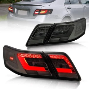 Conjunto de par de luces traseras de humo para Toyota Camry 2006-2011 lámpara trasera de coche tipo EE. UU. - Imagen 1 de 12