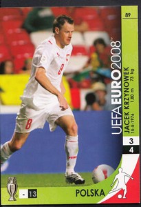 Football Card - Panini UEFA Euro 2008 - No 89 - Poland - Jacek Krzynowek