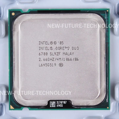 Intel Core 2 Duo E6700 SL9S7 SL9ZF CPU Processor 1066/2.66GHz LGA 775 65W - Image 1 of 2