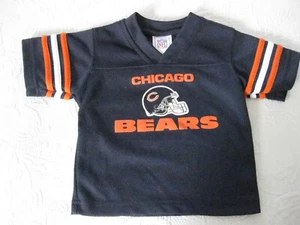 Camisa Jersey CHICAGO BEARS Infantil/Niño Pequeño Talla 12 Meses Auténtica NUEVA sin etiquetas - Imagen 1 de 5