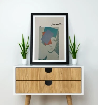 Andy Warhol, Original Hand-signed Lithograph with COA & Appraisal of $3,500 - Image 1 of 4