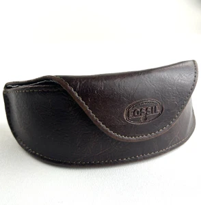 Fossil Sonnenbrille Brillenetui braun weiches Futter Magnetverschluss - Bild 1 von 8