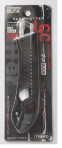 CUCHILLO CORTADOR OLFA "LIMITED AL GIGA" NEGRO LTD-08GCBK - Imagen 1 de 4