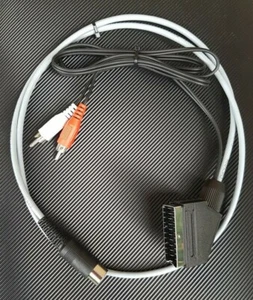 Atari 1040 STE Kabel an RGB SCART mit Stereotonleitung 1,0 Meter - Afbeelding 1 van 3