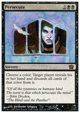 1x Persecute MTG 8th Edition NM Magic Regular