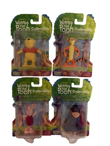 Disney Fisher Price Winnie the Pooh Collectible 3" Lot of 4 Figures NEW - Picture 1 of 7