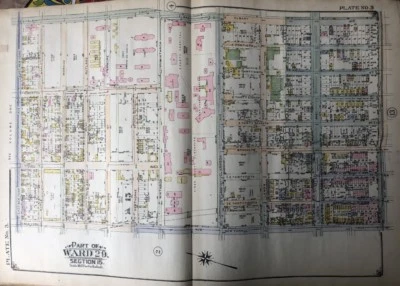 1924 E. Belcher Hyde East Flatbush Brooklyn Kings County Hospital NY Atlas Map - Image 1 of 3